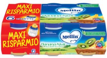 MELLIN OMOGENEIZZATO BANANA KIWI 6 X 100 G - Farmacia-flash.it