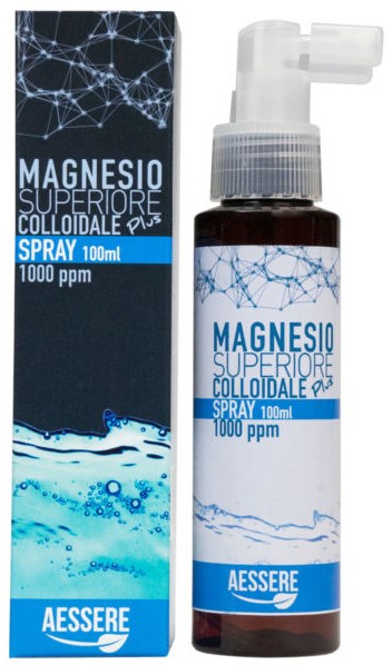 MAGNESIO SUPERIORE COLLOIDALE PLUS SPRAY 1000 PPM 100 ML - Farmacia-flash.it