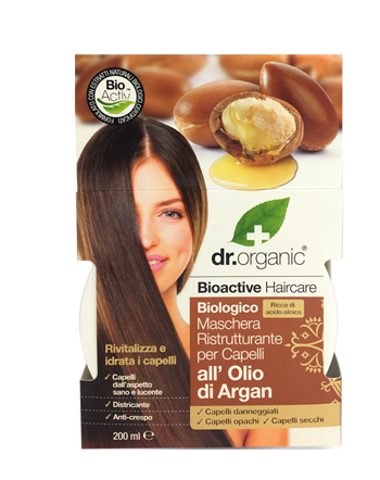DR ORGANIC ARGAN RESTORATIVE TREATMENT CONDITIONER MASCHERA CAPELLI 200 G - Farmacia-flash.it