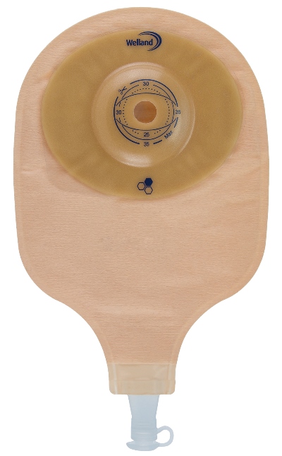 SACCA PER UROSTOMIA AURUM CONVEX URO MIDI TRASPARENTE RITAGLIABILE 13-25 MM 10 PEZZI - Farmacia-flash.it