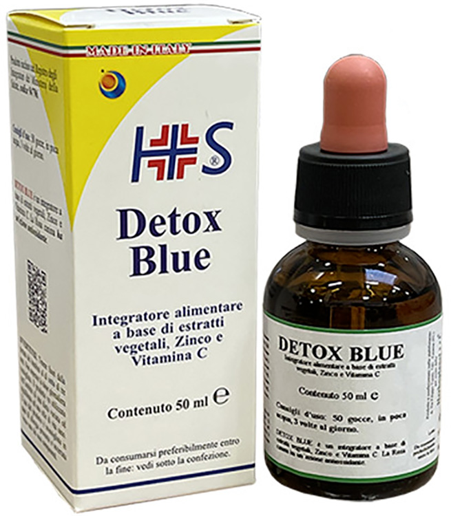 DETOX BLUE GOCCE 50 ML - Farmacia-flash.it