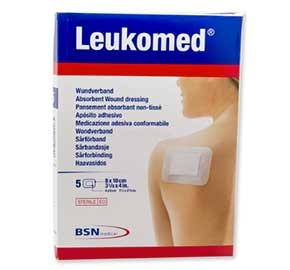 LEUKOMED MEDICAZIONE POST-OPERATORIA IN TESSUTO NON TESSUTO 7,2 X 5 CM - Farmacia-flash.it