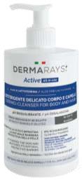 DERMARAYS ACTIVE ALL IN ONE DETERGENTE DELICATO CORPO E CAPELLI 500 ML - Farmacia-flash.it