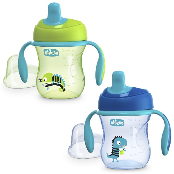 CHICCO TAZZA TRAINING AZZURRA 6 MESI - Farmacia-flash.it