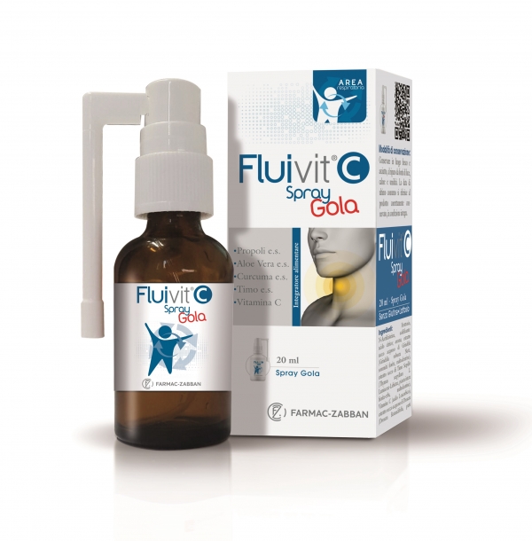 FLUIVIT C SPRAY GOLA 20 ML - Farmacia-flash.it