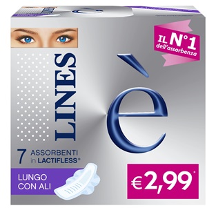 LINES E' ALI LUNGO 7 PEZZI - Farmacia-flash.it