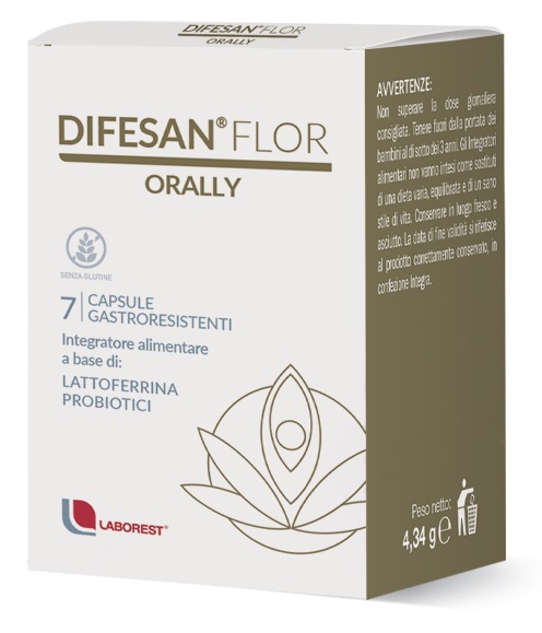 DIFESAN FLOR ORALLY 7 CAPSULE - Farmacia-flash.it