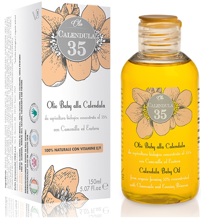 CALENDULA 35 OLIO BABY 150 ML - Farmacia-flash.it