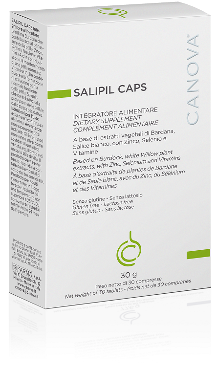 CANOVA SALIPIL CAPS 30 COMPRESSE NUOVA CONFEZIONE - Farmacia-flash.it