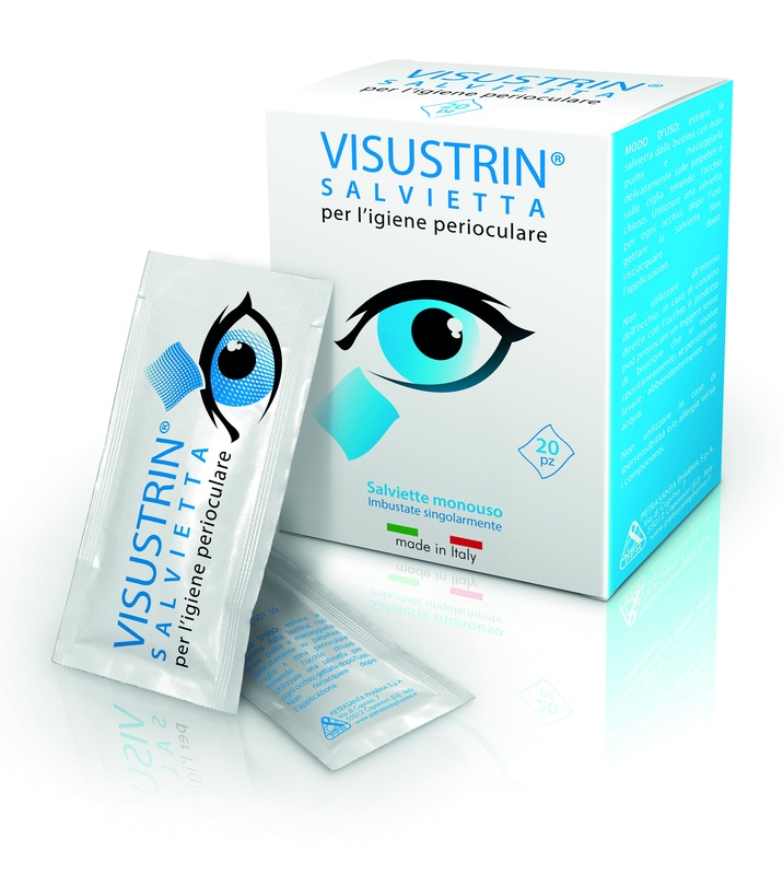 VISUSTRIN SALVIETTA OCULARE 20 PEZZI - Farmacia-flash.it