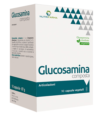 GLUCOSAMINA COMPOSTA VEGETALE 90 COMPRESSE - Farmacia-flash.it