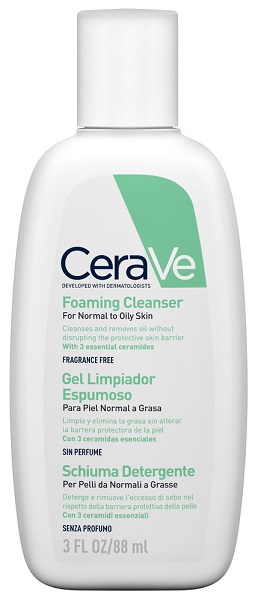 CERAVE SCHIUMA DETERGENTE VISO 88 ML - Farmacia-flash.it