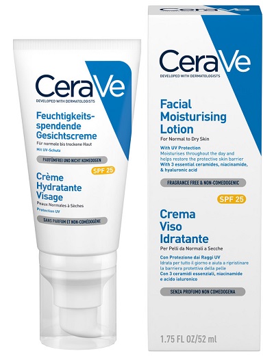 CERAVE CREMA VISO IDRATANTE SPF25 52 ML - Farmacia-flash.it
