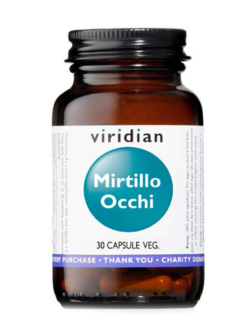 VIRIDIAN MIRTILLO OCCHI 30CPS - Farmacia-flash.it