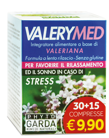 VALERYMED RILASCIO PROLUNGATO 30 + 15 COMPRESSE - Farmacia-flash.it
