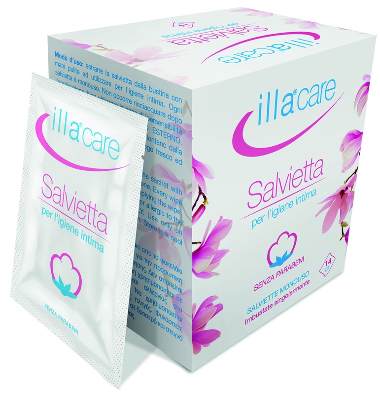 ILLA CARE SALVIETTA INTIMA 14 PEZZI - Farmacia-flash.it