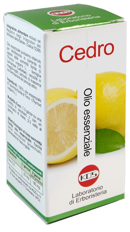 CEDRO OLIO ESSENZIALE 20 ML - Farmacia-flash.it