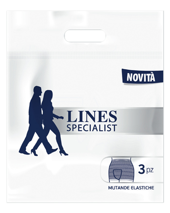 LINES SPECIALIST MUTANDA ELASTICA XL 3 PEZZI - Farmacia-flash.it