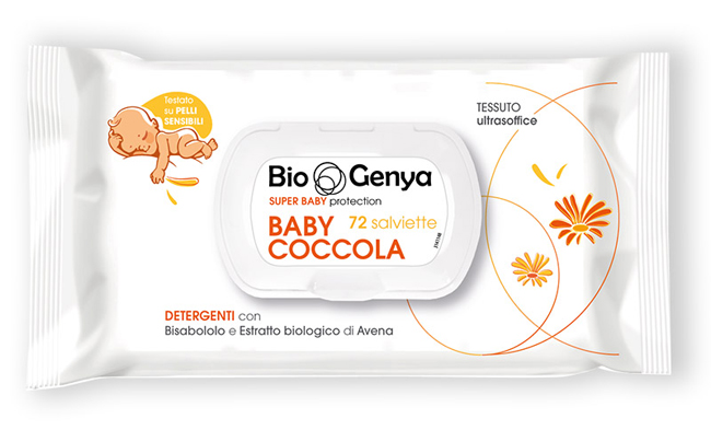 BIOGENYA SUPER BABY PROTECTION 72 SALVIETTE BABY COCCOLA DETERGENTI - Farmacia-flash.it
