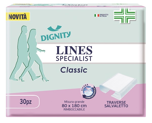 TRAVERSA LINES SPECIALIST CLASSIC 80X180CM TP 30 PEZZI - Farmacia-flash.it
