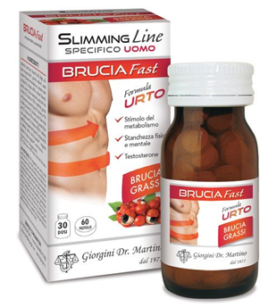 BRUCIA FAST UOMO 60 PASTIGLIE - Farmacia-flash.it