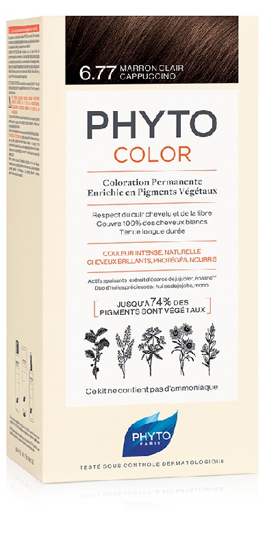 PHYTOCOLOR 6.77 MARR CHIA CAPP 1 LATTE + 1 CREMA + 1 MASCHERA + 1 PAIO DI GUANTI - Farmacia-flash.it