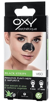 OXY BLACK STRIPS 8 PEZZI - Farmacia-flash.it