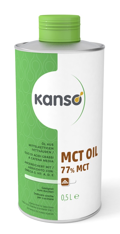 KANSO MCT OIL 77% OLIO DI ACIDI GRASSI 500 ML - Farmacia-flash.it