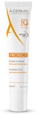 ADERMA A-D PROTECT FLUIDO INVISIBILE 50+ 40 ML - Farmacia-flash.it