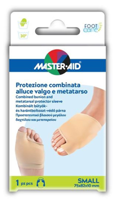 PROTEZIONE MASTER-AID PER ALLUCE VALGO E METATARSO S 1 PEZZO - Farmacia-flash.it