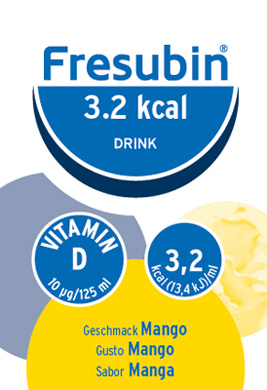 FRESUBIN 3,2 KCAL DRINK MANGO 4 X 125 ML - Farmacia-flash.it