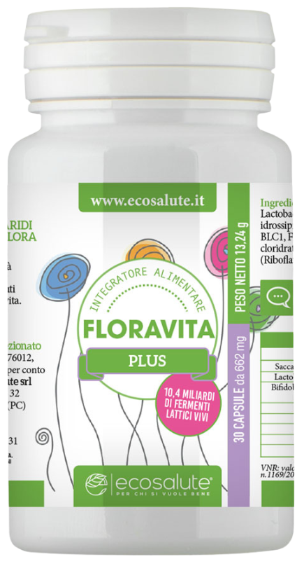 FLORAVITA PLUS 10,4MLD 30 CAPSULE - Farmacia-flash.it
