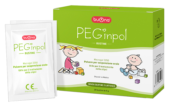 PEGINPOL MACROGOL 3350 SOSPENSIONE ORALE 20 BUSTINE - Farmacia-flash.it
