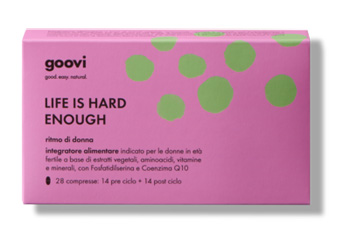 GOOVI LIFE IS HARD ENOUGH RITMO DI DONNA 28 COMPRESSE - Farmacia-flash.it