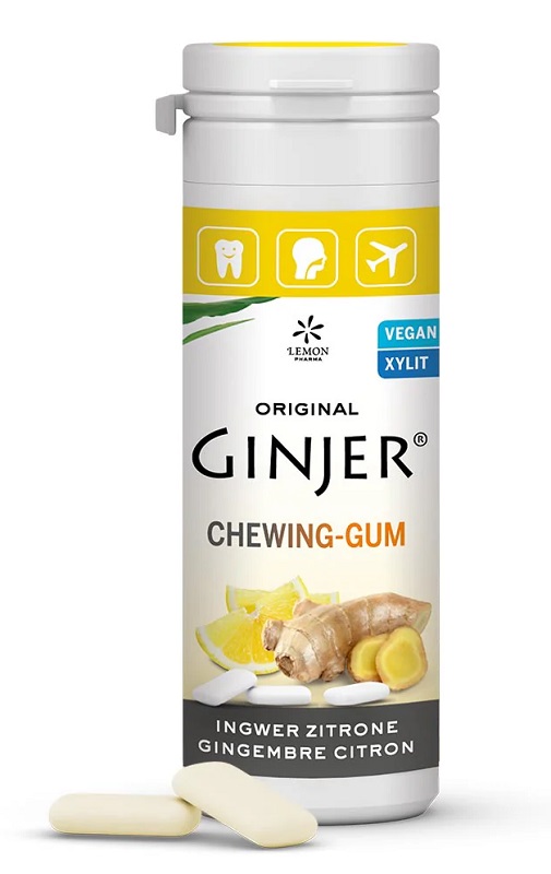 LEMON PHARMA GOMME GINJER E LIMONE 36 G - Farmacia-flash.it