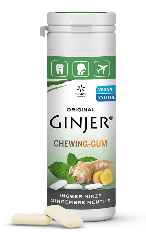 LEMON PHARMA GOMME GINJER E MENTA 36 G - Farmacia-flash.it