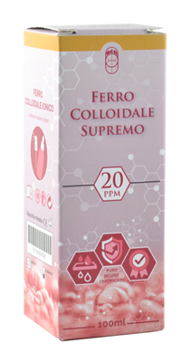 SPRAY FERRO COLLOIDALE SUPREMO 20PPM 100 ML - Farmacia-flash.it