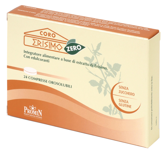 CORO ERISIMO ZERO 24 COMPRESSE OROSOLUBILI - Farmacia-flash.it