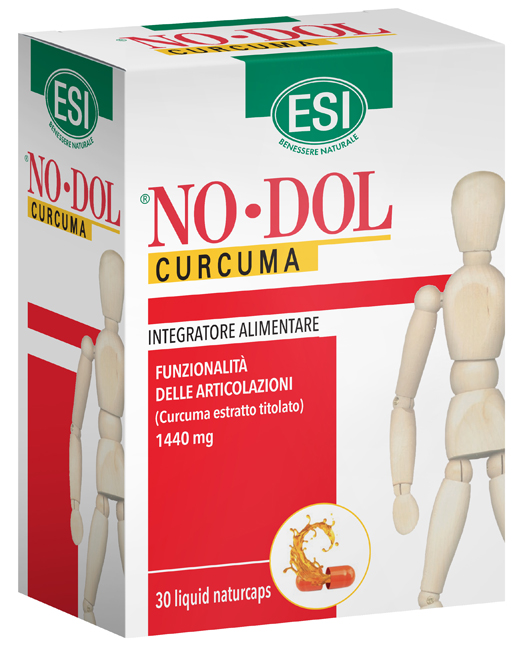 ESI NO DOL CURCUMA 30 NATURCAPS LIQUID - Farmacia-flash.it