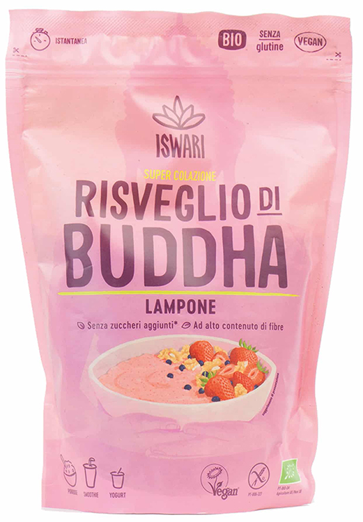 RISVEGLIO BUDDHA LAMPONE BIO 360 G ISWARI - Farmacia-flash.it