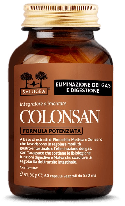 SALUGEA COLONSAN FORMULA POTENZIATA 60 CAPSULE - Farmacia-flash.it