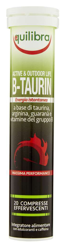 B TAURIN 20 COMPRESSE EFFERVESCENTI - Farmacia-flash.it
