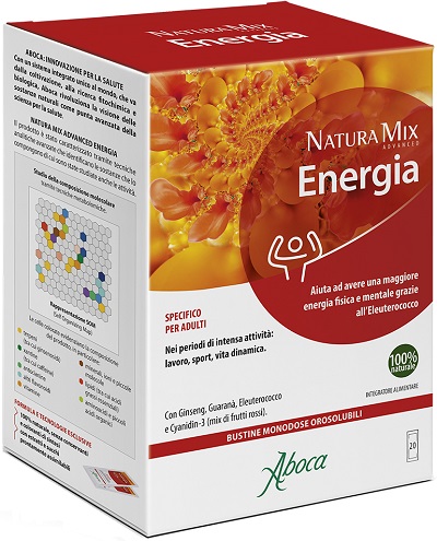 NATURA MIX ADVANCED ENERGIA 20 BUSTINE - Farmacia-flash.it