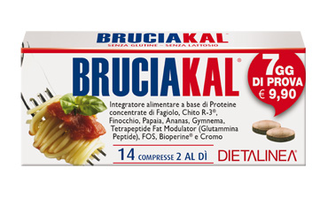 BRUCIAKAL 7 DAYS 14 COMPRESSE DIETALINEA - Farmacia-flash.it
