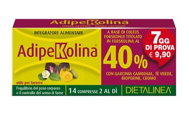 ADIPEKOLINA 7 DAYS 14 COMPRESSE DIETALINEA - Farmacia-flash.it