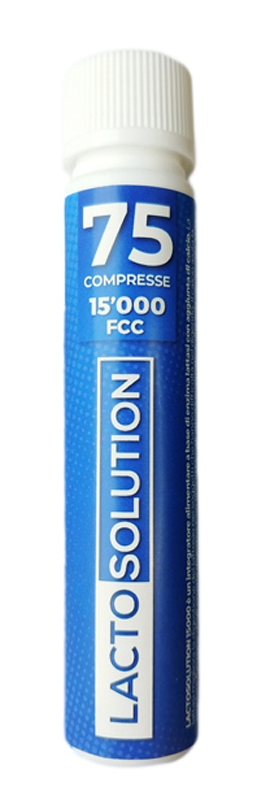 LACTOSOLUTION 15000 75 COMPRESSE - Farmacia-flash.it