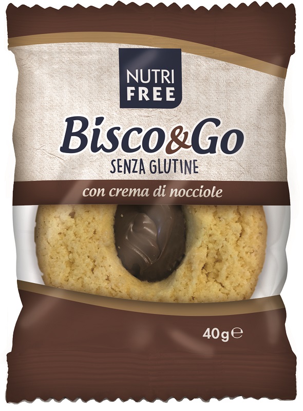 NUTRIFREE BISCO&GO CREMA DI NOCCIOLE 40 G - Farmacia-flash.it