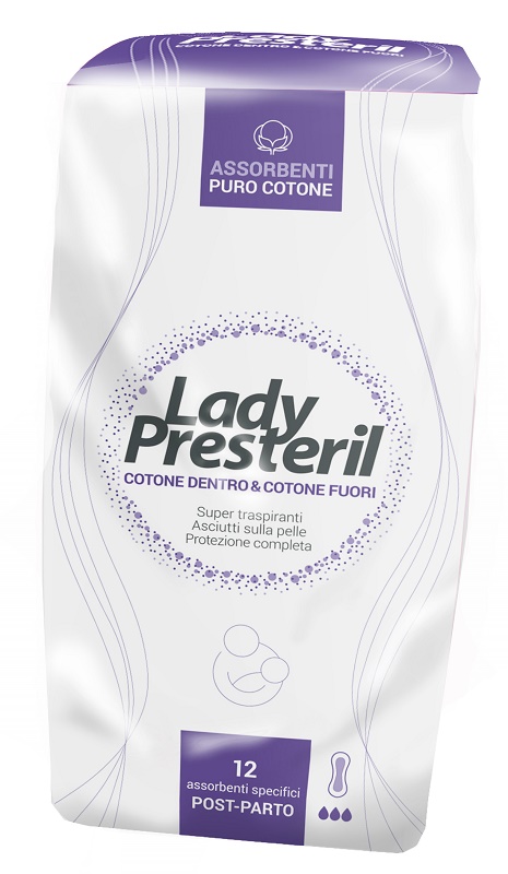 LADY PRESTERIL POSTPARTO 12 PEZZI - Farmacia-flash.it