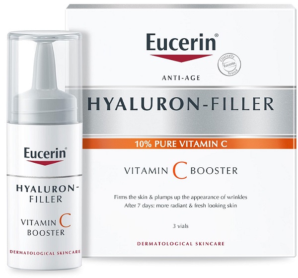 EUCERIN HYALURON-FILLER VITAMIN C BOOSTER 3 X 8 ML - Farmacia-flash.it