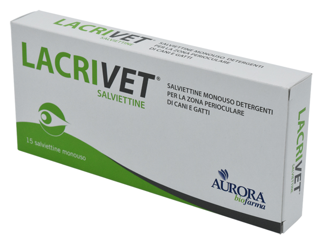LACRIVET SALVIETTINE 15 PEZZI - Farmacia-flash.it